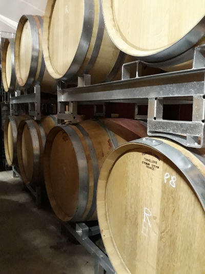 Barriques vin rouge